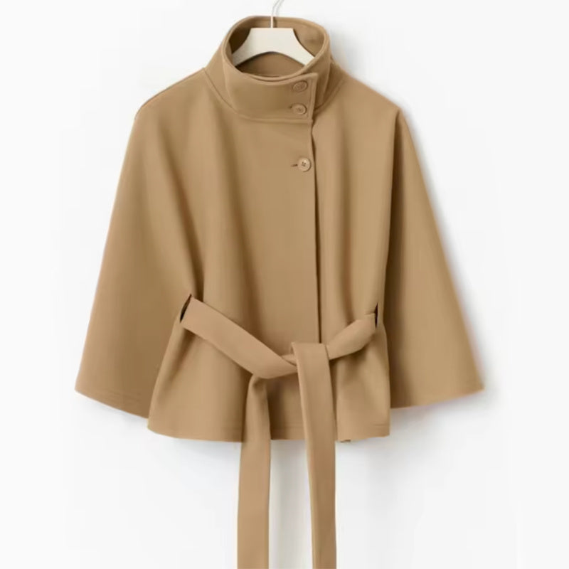 Belt cape jacket