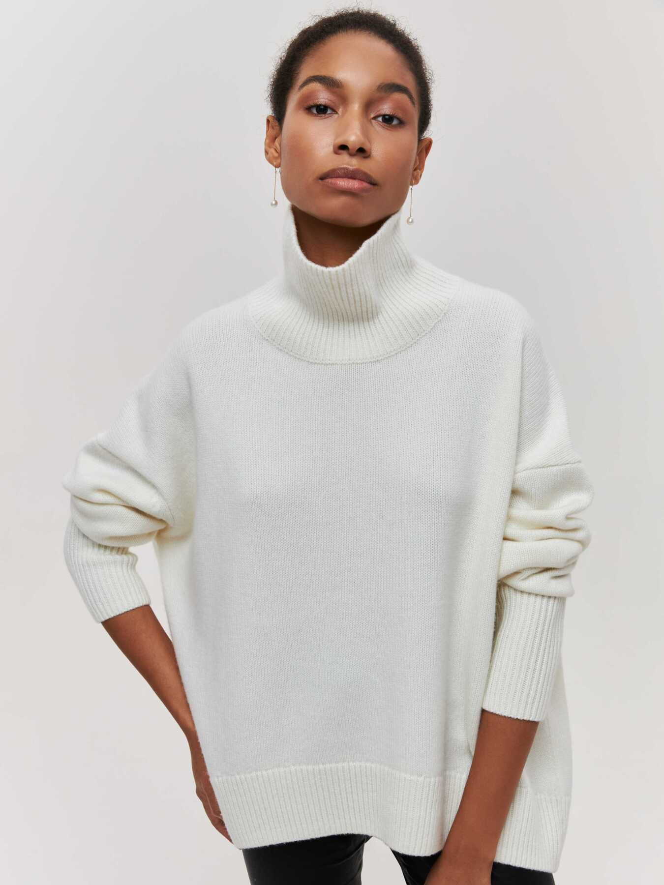 Turtleneck Sweater Long Sleeve